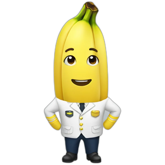 Banana uniform emoji