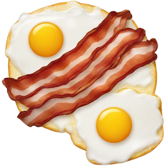 bacon and eggs emoji