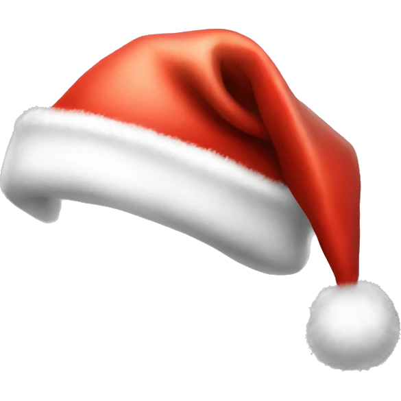 santa hat just the hat  emoji