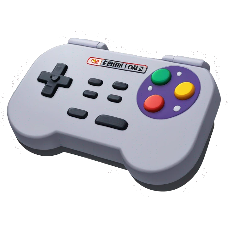 Super nes controller emoji