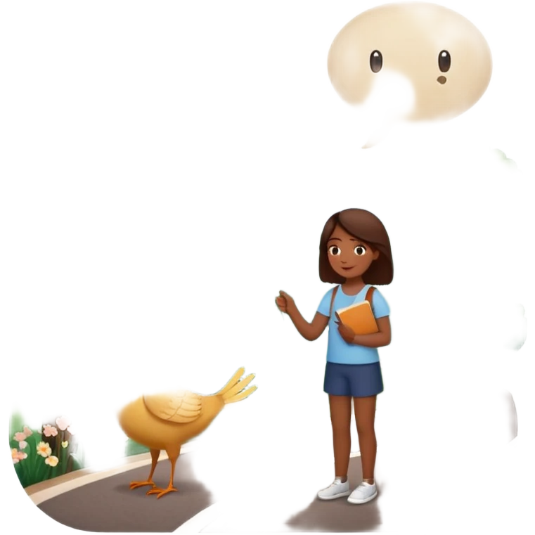 Наша мова волошкова, солов'їна, гомінка,
Мова пише на долоні — долі лінія тривка,
Наша мова як любисток, мліє в пахощах садів,
Рідна мова ще в колисці пестила нас уві сні.  Згенеруй вірш мовою емодзі emoji