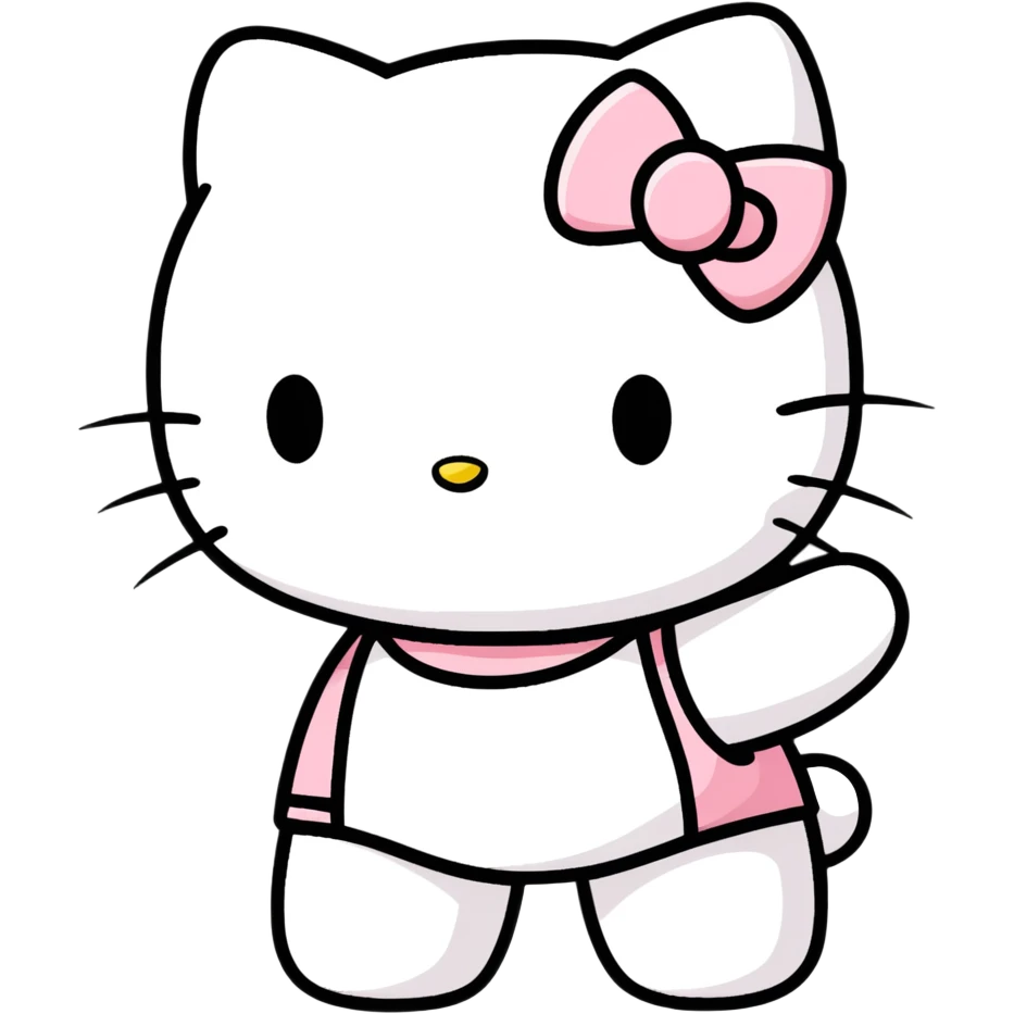 Hello kitty emoji