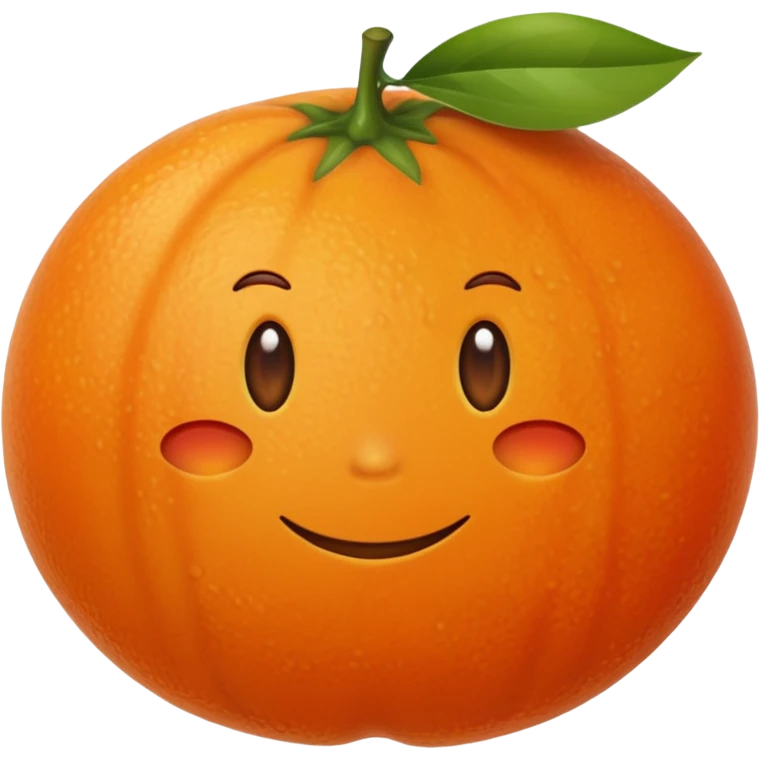 pomarańcza owoc emoji