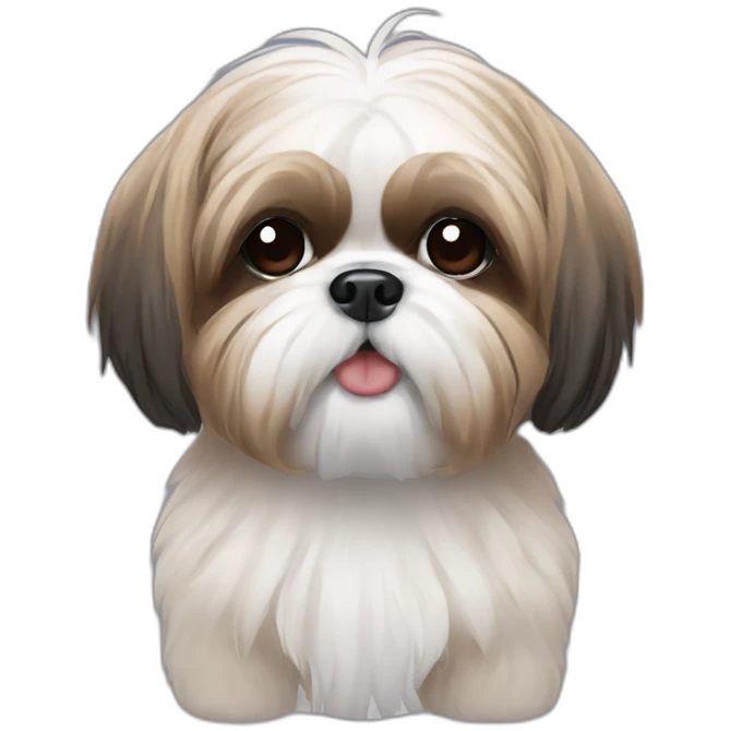 cute ShihTzu emoji