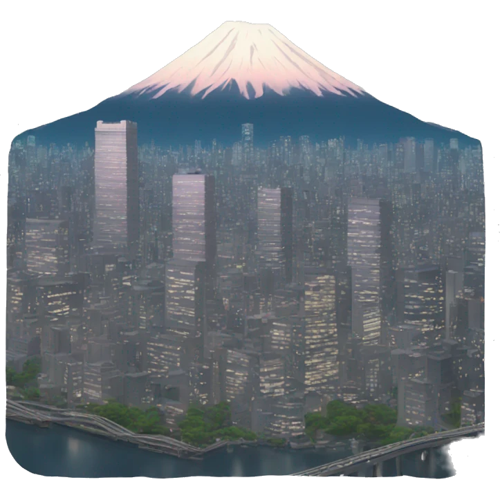 Tokyo from many hiost emoji