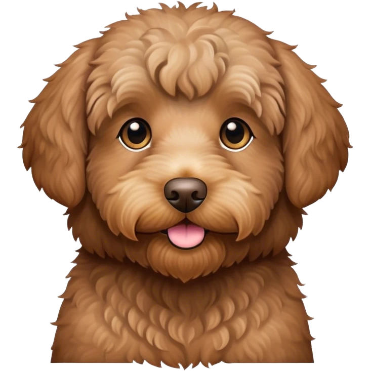 labradoodle dog emoji