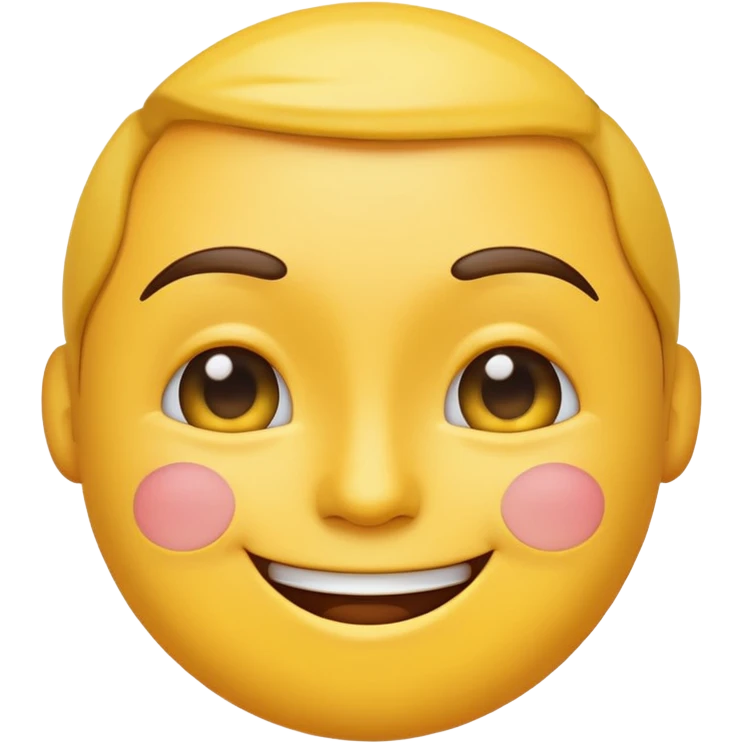 Smiling emoji raising one eyebrow  emoji