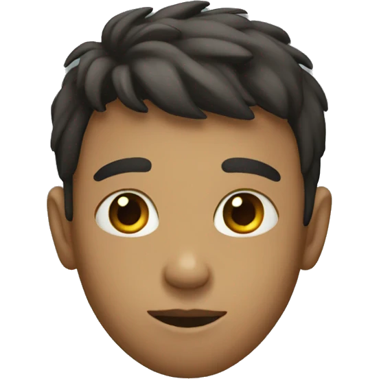  skinny boy with big head. emoji