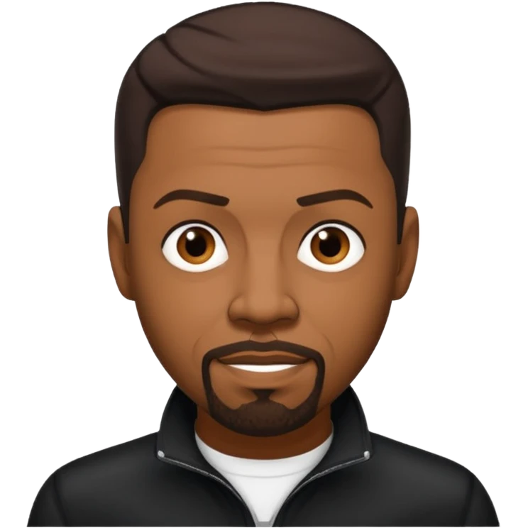 Keith Sweat (b.1961) with dark brown hair emoji