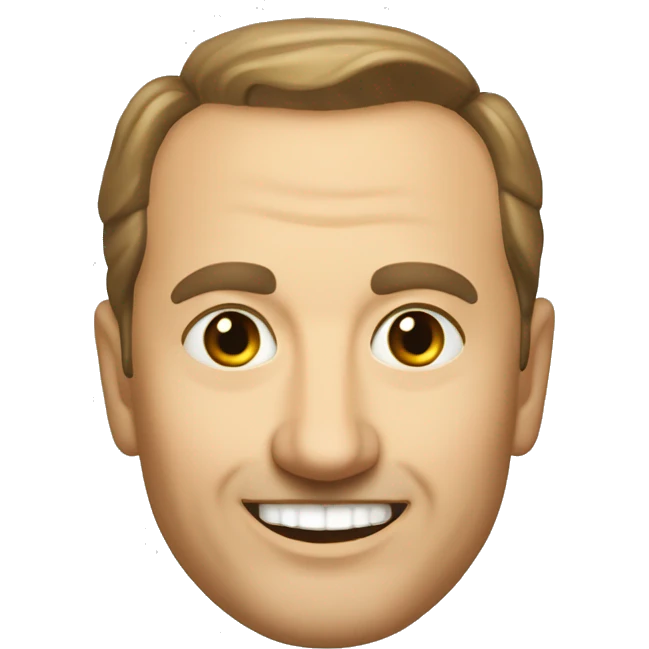 Radosław Sikorski smiling emoji