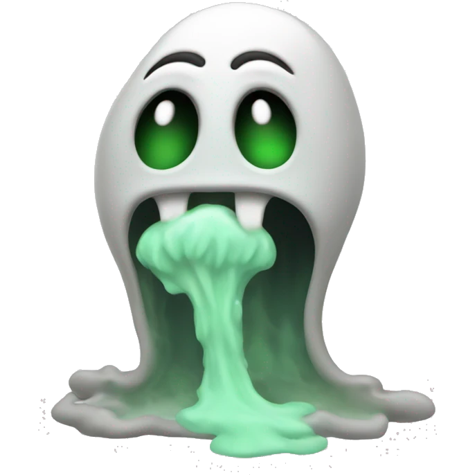 Vomiting ghost  emoji