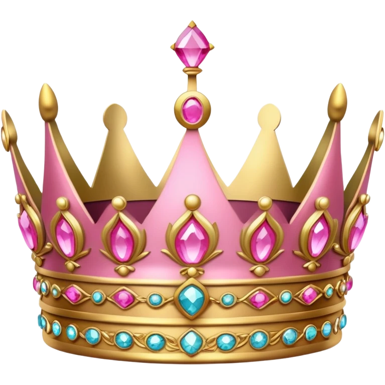 pink crown emoji