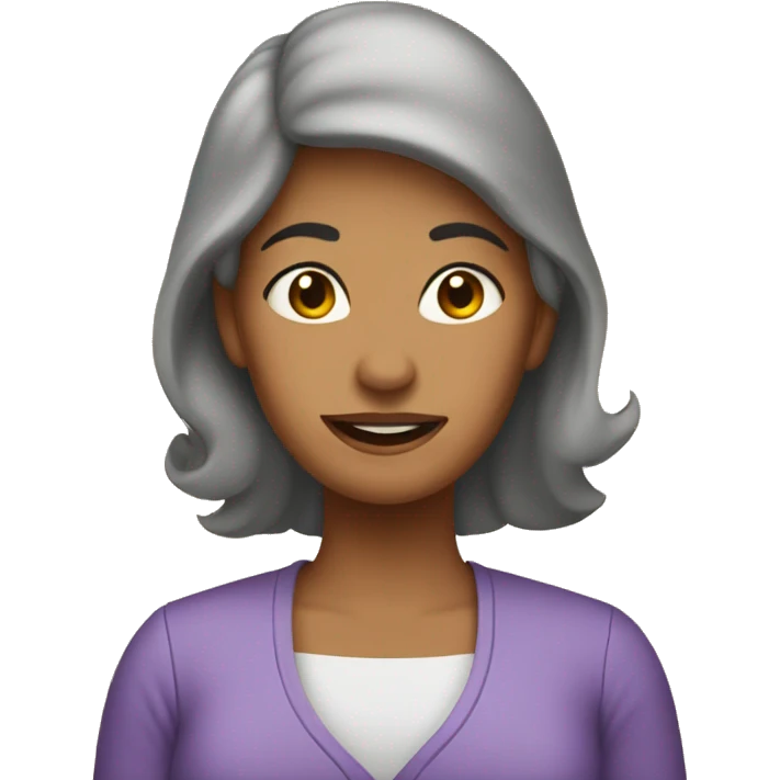 Mamá embrazada emoji