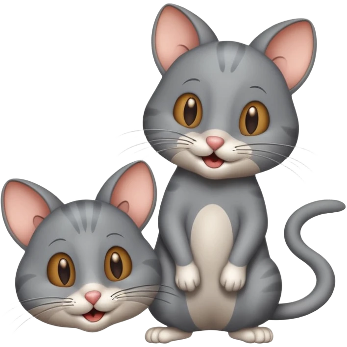 Tom and Jerry emoji