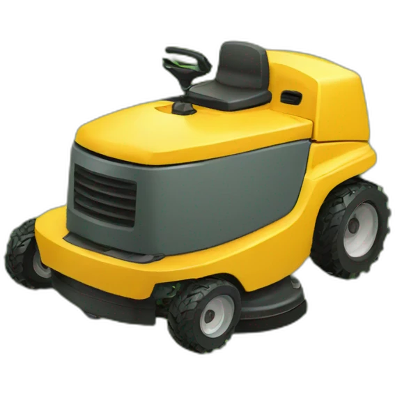 Automatic mower emoji