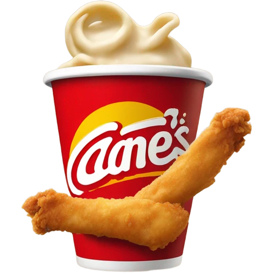 raising cane's emoji