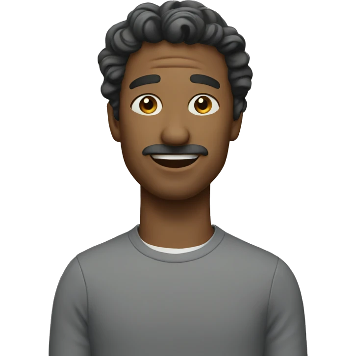wavy man emoji