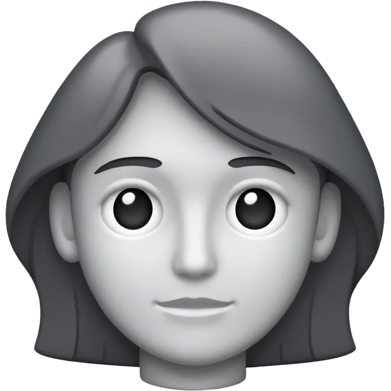 user picture placeholder, dark grey emoji
