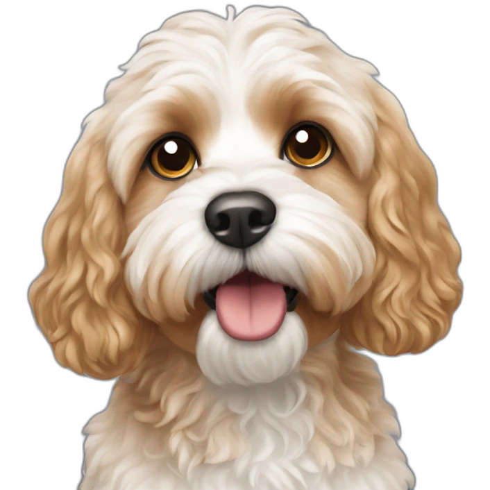 Cavapoo emoji