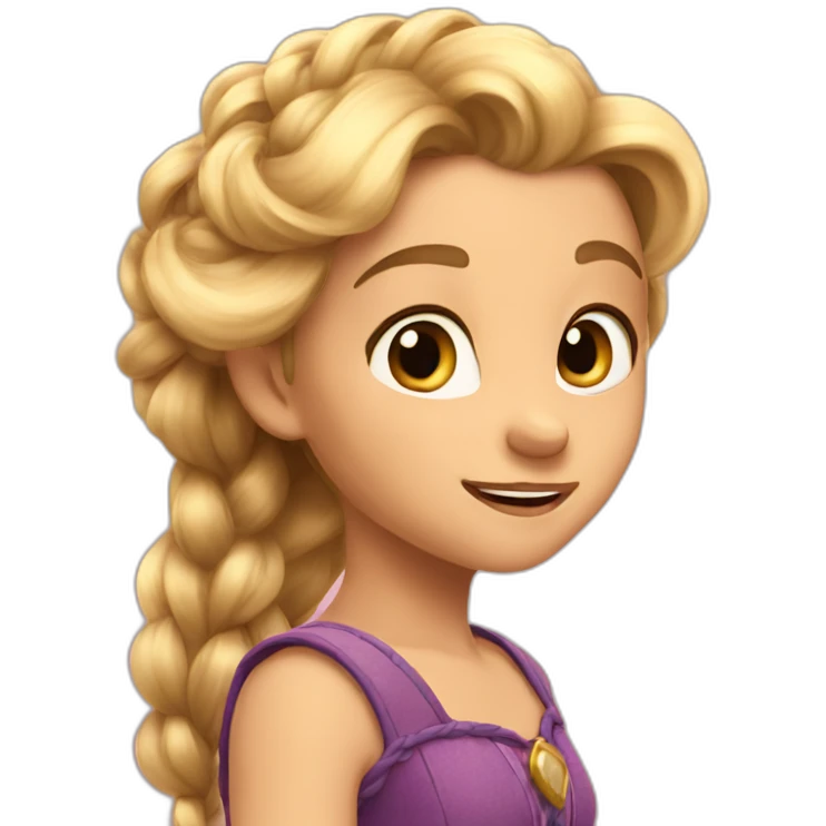 Raiponce emoji