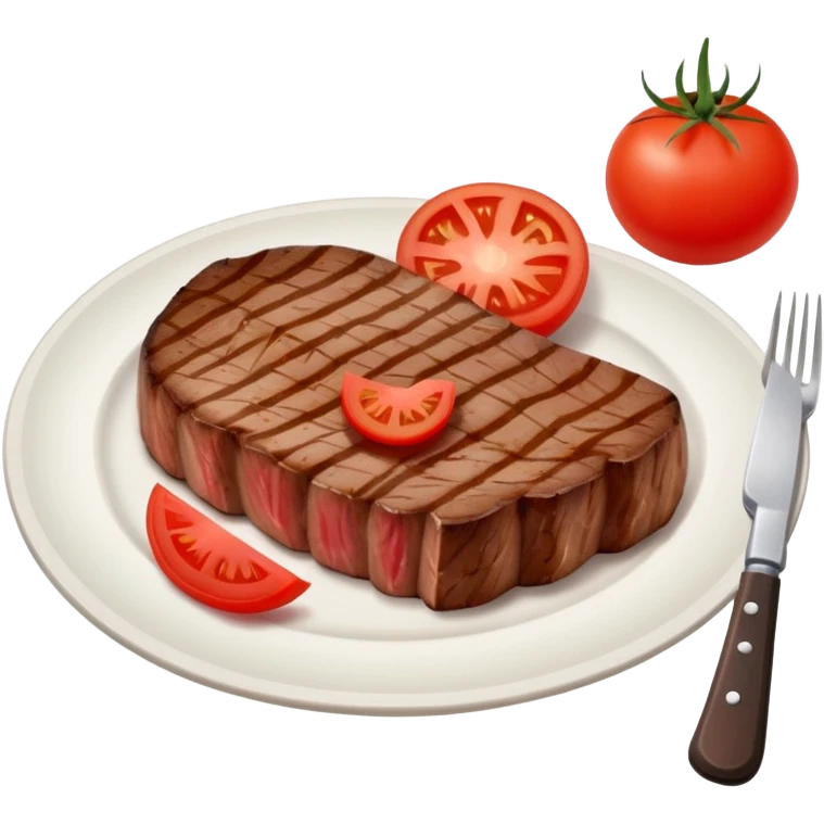 de la propuesta dos que generaste, modificarla solo con una carne y una rebanada de los ingredientes emoji