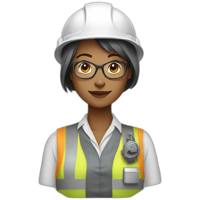 Women-Engineer-draw emoji