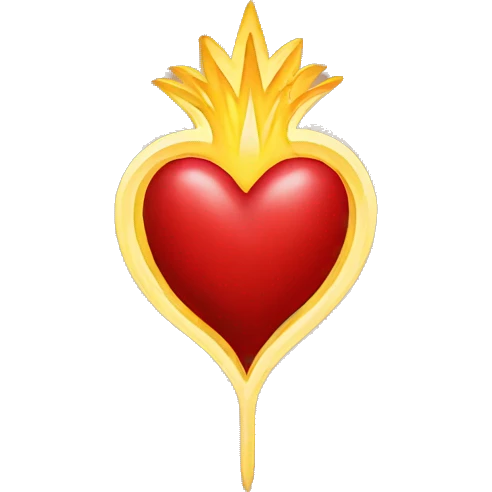 Sacred heart emoji
