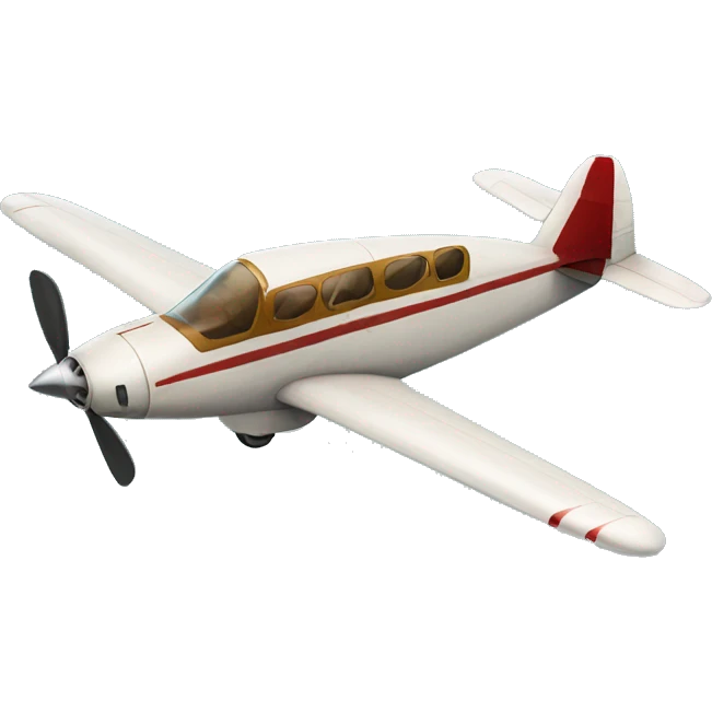 Amelia Earhart's Lockheed Vega 5B airplane emoji