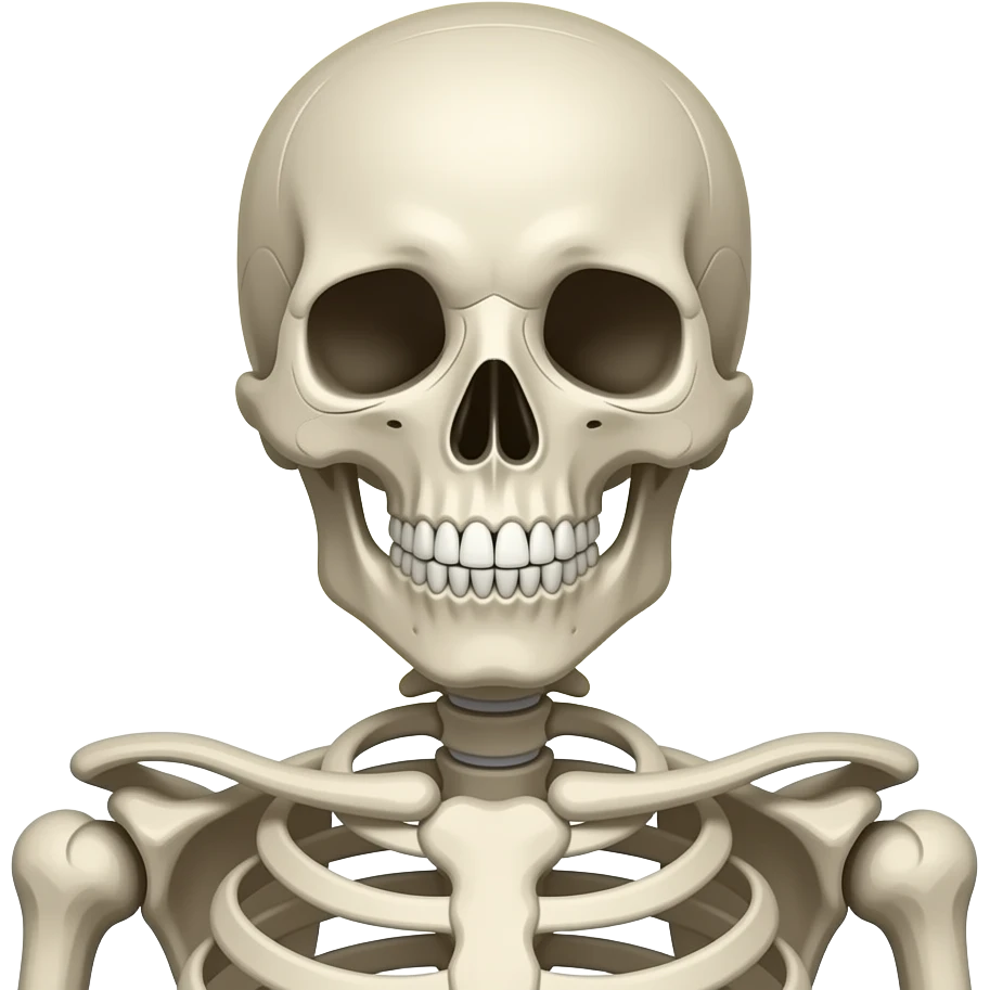 aura skeleton with rizz emoji
