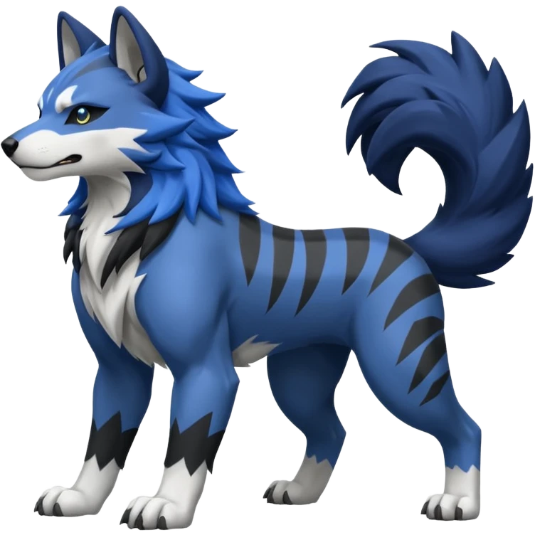 WereGarurumon-Mightyena-fusion emoji