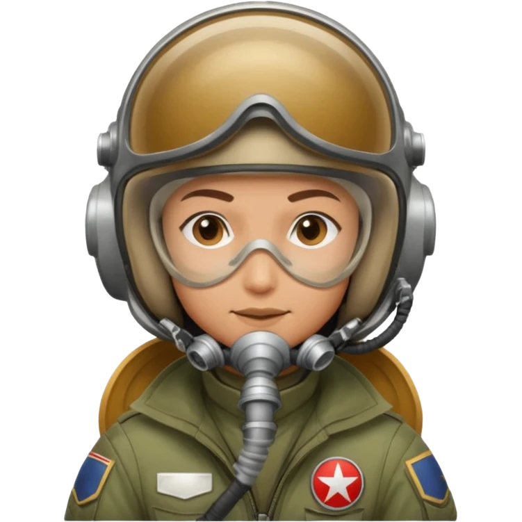 Piloto de caza emoji