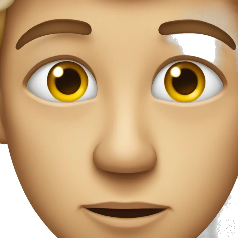 Eyes looking ti the right emoji
