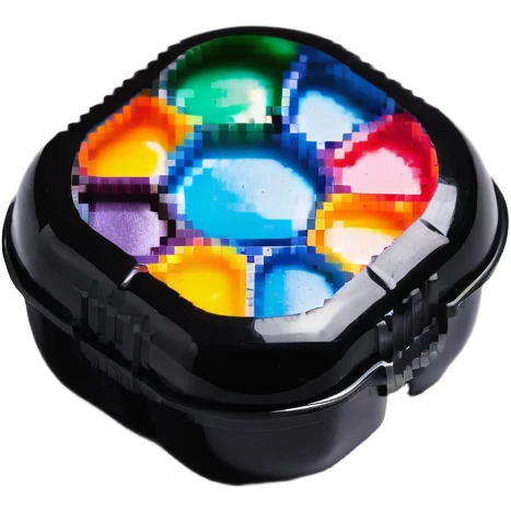 laundry detergent pod colorful emoji