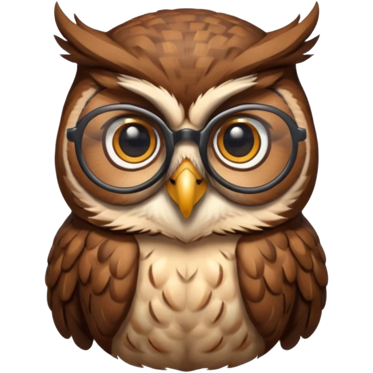 buho erudito  emoji