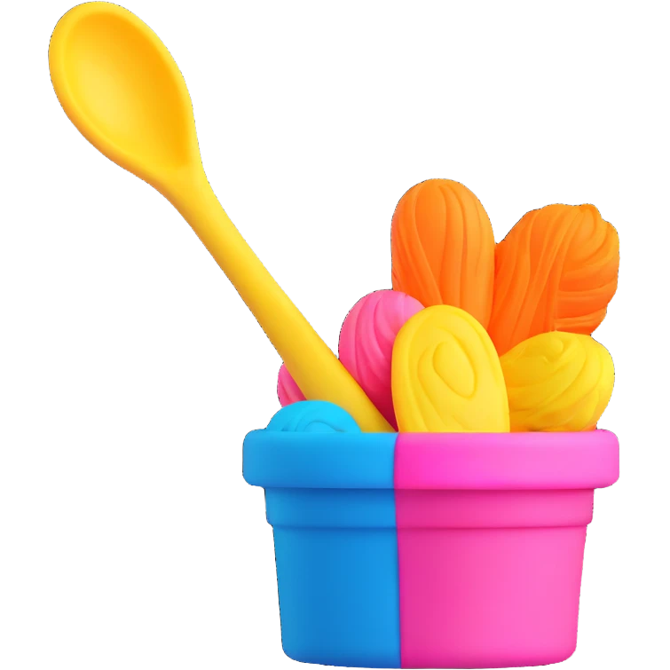 creative Play-Doh creation emoji