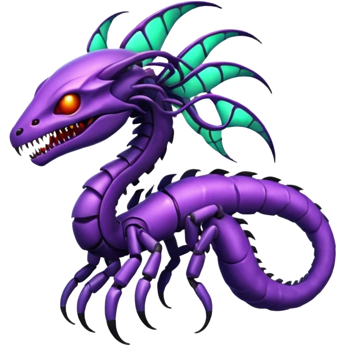 Abstract Venom-Genesect-Lunala-ET-hybrid-fantasy-creature emoji