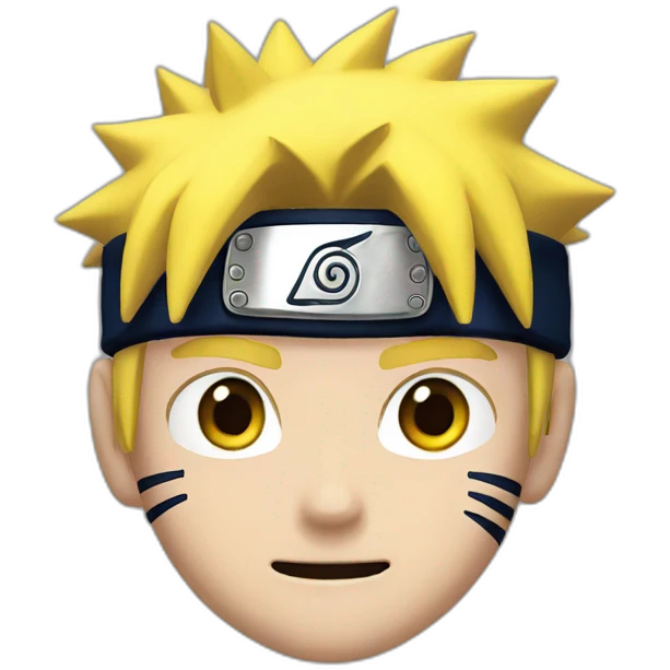 Naruto face emoji