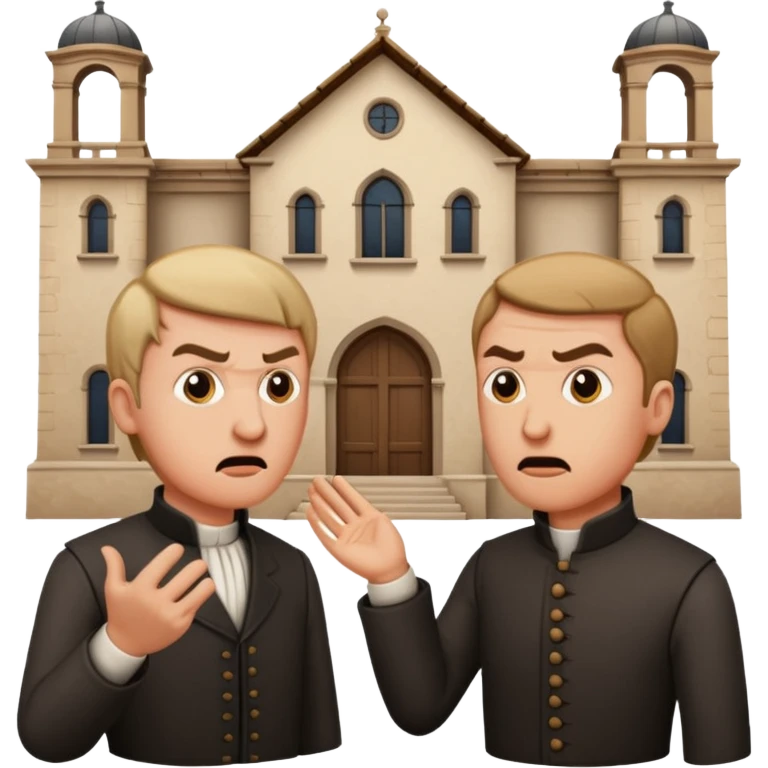 architect disagreement over building 16th century emoji