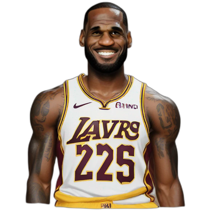 Lebron jams emoji