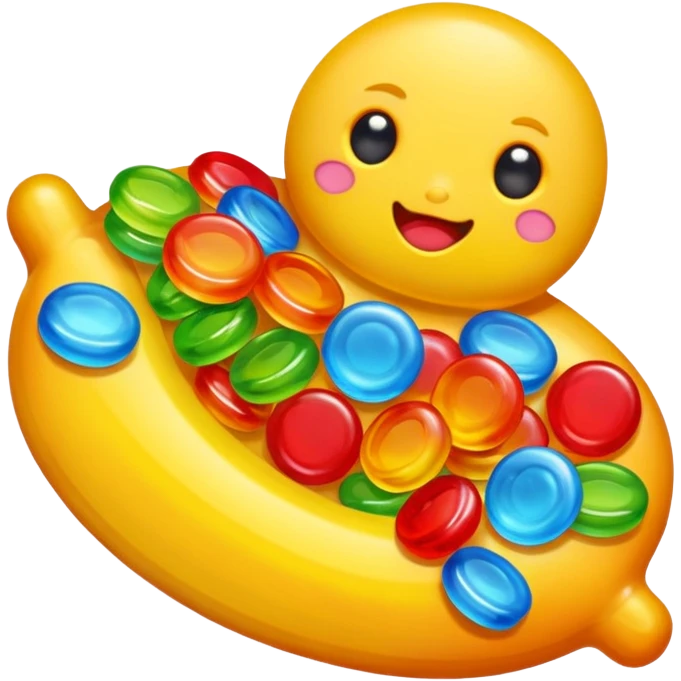Healthier growth and better concentration with Omega 3 candy. emoji