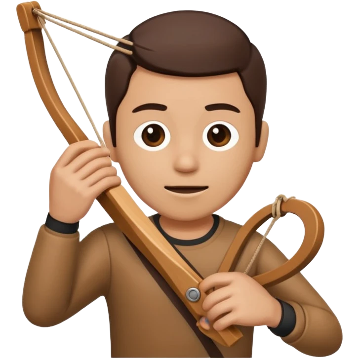 slingshot cartoon emoji