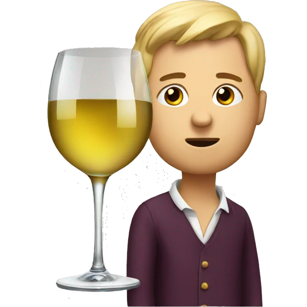 wine drunk emoji
