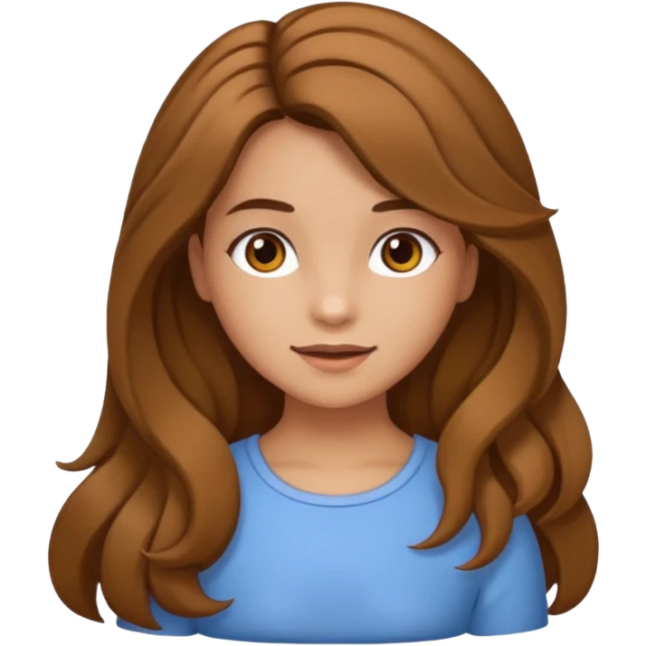 Gostaria que gerasse vários emojis de menina do cabelo cacheado grande, um castanho claro emoji