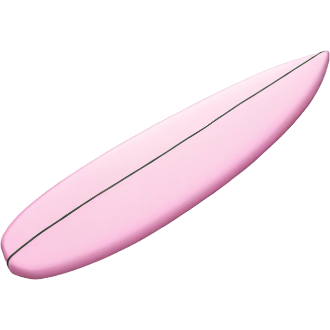 Baby pink surfboard  emoji