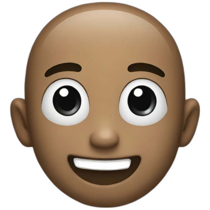 Qubi smiling  emoji