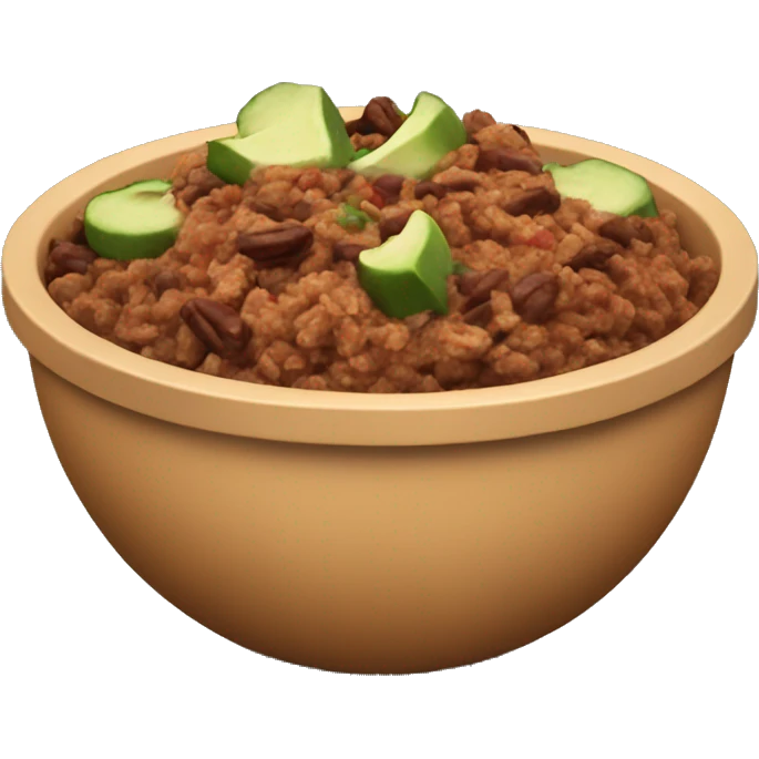 Chipotle bowl emoji