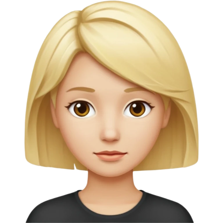 Blonde kurze Haare, leicht durchtrainiert emoji