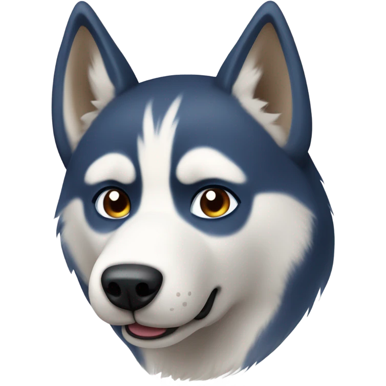 HUSKY roux au yeux marron clair avec un peu de bleu dans l’œil droit  emoji