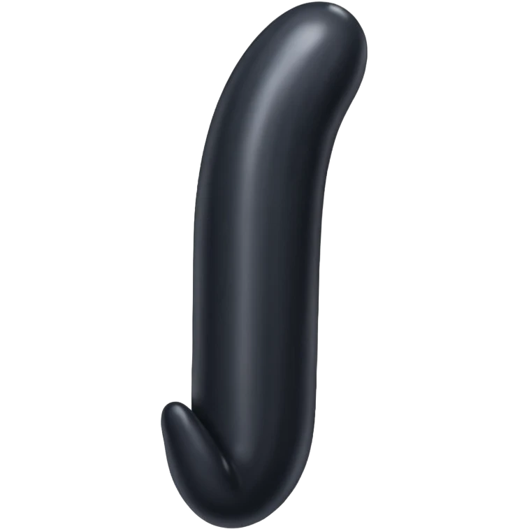 Big black penis emoji