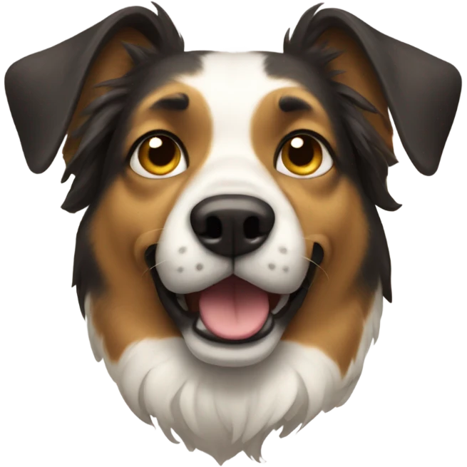 Haughty dog emoji